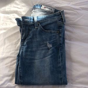 AG stilt crop skinny jeans